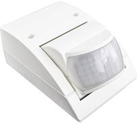Steinel Detector de movimiento por infrarrojos IS 2160 – 160° orientable, 12 m, IP54 – Blanco