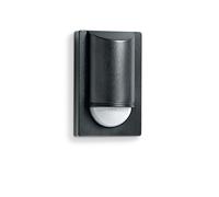 Steinel Detector de Movimiento por Infrarrojos Is 2180-2 180° Negro | Sensor de Superficie de 12 m, 1000 W, Protección Antideslizamiento, 1000 W