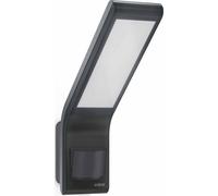 STEINEL, Foco LED XLED slim, Lámpara de pared para exteriores, Color antracita, Aluminio, Plástico, IP44, Para entrada, Clase I