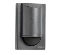 Steinel IS 2180 Eco Detector de Movimiento Antracita, Sensor PIR 180°/12 m, Carga de conmutación LED 350 W, Sensor de Pared, protección antideslizamiento