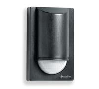 Steinel IS 2180 Eco Detector de Movimiento Negro, Sensor de Pared