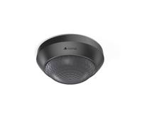 Steinel IS 360-3 Sensor de movimiento, en color negro, con potencia de conmutación de 2000 W, detección de 360°, alcance de 12 metros, compatibilidad con bombillas LED y montaje en el techo
