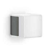 Steinel L 835 SC Lámpara LED de pared para exteriores, en color antracita, con consumo de 9,1 W y sensor de movimiento iHF de 160°, conectable y controlable a través de una aplicación