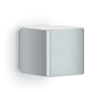 Steinel L 840 SC Lámpara LED de pared para exteriores, plateado, con plástico resistente a los rayos UV, sensor de movimiento iHF de 160°, 9,1 W, conectable y controlable a través de una aplicación