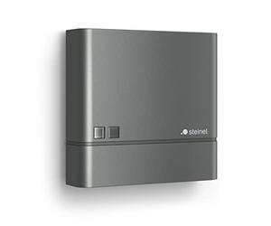 Steinel NightmatIQ Dispositivo de control crepuscular, en color antracita | con sensor de luz para iluminación exterior, grado de protección IP54 y consumo de 230 V