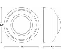 STEINEL PD IR 4360-8 KNX AP WS 086176. Detector de presencia. Número de artículo: 086176