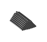 Steinel Pegamento estándar en barra negro Ø11 x 250 mm, cartuchos de 1 kg de pegamento termofusible, aprox. 40 barras de pegamento, 11 mm para pistola termofusible