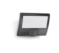STEINEL Sensor LED-Strahler XLED curved Aplique de pared para exterior Antracita - Iluminación al aire libre (Aplique de pared para exterior, Antracita, Aluminio, De plástico, IP44, Entrada, I)