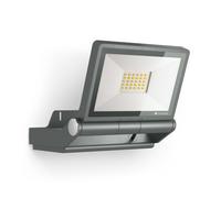 STEINEL XLED Pro One, iluminación de pared para exteriores, color plateado, material plástico, grado de protección IP44, ideal para entrada, garaje, jardín, caminos, clase II