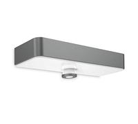 Steinel XSolar SOL-O S Lámpara solar, en color antracita | con sensor de movimiento de 360°, alcance de 6 metros, sensor crepuscular, inicio de luz suave y luz nocturna