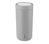 Stelton Taza térmica To Go Click 0.4 L Mat light grey