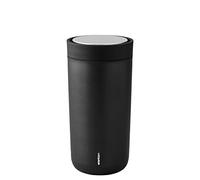 Stelton Taza térmica To Go Click 0,4 L Negro metálico
