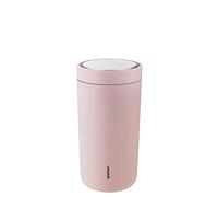 Stelton Taza térmica To-Go Click, 0,2 L, doble pared, sin óxido, tapa inteligente, rosa