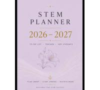 STEM Student Academic Planner 2026-2027: The Complete University Planner for Study, Labs, Research & Organization (8.5" × 11", Lily Edition)