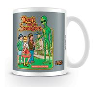 Steven Rhodes MG25687 Taza de Desayuno Don't Talk to Strangers, 11 Fluid_Ounces,