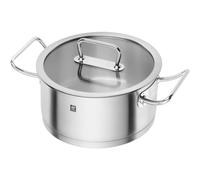 Zwilling Olla Zwilling Pro con tapa de vidrio acero inoxidable 4.1 L