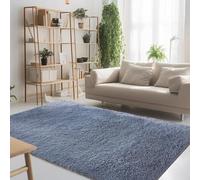 STGAO Alfombra Salon Grandes Shaggy 130 x 230 cm Diferentes Tamaños Alfombras de Interior Sostenible Adecuado para Salón Dormitorio Baño Sofá Silla Cojín, Gris