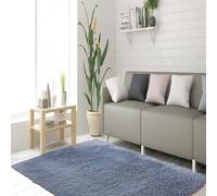 STGAO Alfombras Salón 135 x 140 cm Lavable Antideslizante Alfombra Salon Peludo de Pelo Sostenible para Salón Dormitorio Baño Sofá Silla Cojín, Gris
