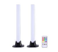 Stgfyxgs Barra de Luz RGB para Videojuegos, Iluminación Ambiental, Control Remoto, Lámpara de Pie LED Moderna, Lámpara para Películas, Juegos,