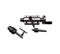 Stgfyxgs Broca de Contrapunto para Máquina de Abalorios, Centro Rotatorio, Accesorios para Manualidades, Piezas de Mandril B12, Herramienta para Trabajar La Ma