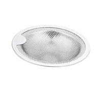 Stgfyxgs Colador de Fregadero, Cesta de Rejilla Metálica con Borde Curvo para Recoger de Comida, Ideal para Cocina, Baño Y Restaurante, GRANDE