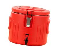 Stgfyxgs Cubeta de Hielo de Acero Inoxidable con Triple Pared Recipiente para Pinza Portátil Adecuado para Parrilladas Playa Restaurante Bar, 10L con Grifo, tal como se describe