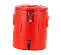 Stgfyxgs Cubeta de Hielo de Acero Inoxidable con Triple Pared Recipiente para Pinza Portátil Adecuado para Parrilladas Playa Restaurante Bar, 20L con Grifo, tal como se describe