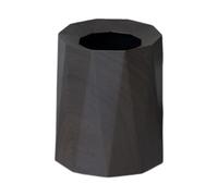 Stgfyxgs Papelera Redonda, Contenedor de Basura, Cesta de Papelera Decorativa, Papelera Moderna, Cubo de Basura para Dormitorio, Hogar, Estudiantil, Color Nogal, tal como se describe