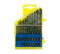 Sthor 22130 - juego de brocas hss 1.5-6.5 mm, 13 piezas, ideal para pe