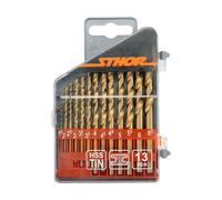 Sthor 22300 - broca espiral fija titán 1.5-6.5mm / 13pcs