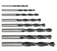 Sthor 22380 - taladro de madera ajustado 3-10 mm / 8pcs, bolsa