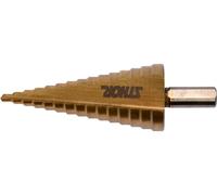 Sthor 22612 - broca escalonada hss titanio, ideal para metal, madera y
