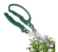 Stibtmr Tijeras de podar de jardinería,Resistentes y ergonómicas de uso manual - Tijeras de podar de acero inoxidable para cortar flores - para Jardín Exterior Césped Injertos Paisajismo Hidroponía