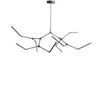 101 Copenhagen Lámpara de araña Stick chandelier Bronce