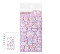 Stickers 3D | Distintiva decoración animal de dibujos animados | Felt Cute Stickers Phone Decorations, Versatile Decor Solution for Home Classroom Crafts Diary Planner Journal Phone Student Kids