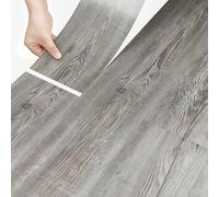Stickyart Suelo Vinilo Autoadhesivo Gris Imitación Madera 90x15cm 36 Piezas Suelo Vinilico Autoadhesivo PVC Impermeable y Recortable Vinilo Adhesivo Suelos Fácil de Instalar Uno Mismo Antideslizante