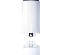 STIEBEL ELTRON, calentador de agua mural, modelo SH 100 S, capacidad de 100 litros, resistente a la presión, ajuste de temperatura continuo de 35 a 82 °C, indicadores LED, limitador de temperatura