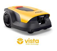 Cortacésped robot STIGA VISTA A 6V GPS RTK Smart para 600 m², 10 zonas cámara, mulching, guiado inalámbrico Negro - Nuevo