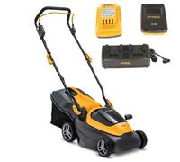 Stiga Collector 136 AE Kit - Cortacésped de batería - 2x20V/2.0Ah - Corte 34 cm