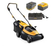 Stiga Collector 140 AE Kit - Cortacésped de batería - 2x20V/4.0Ah - Corte 38 cm