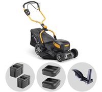 Stiga Combi 748e V - Cortacésped de batería - 2x 48V/5Ah - Corte de 46 cm