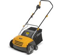 STIGA, desbrozadora eléctrica SV 213 E, 1300 vatios, depósito de recogida de 40 litros, anchura de trabajo de 32 cm