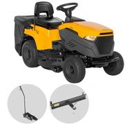 Stiga Tractor cortacésped Estate 384 M – Recogedor, Mulching, Motor ST350
