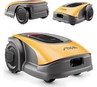 Stiga Robot cortacésped A 1000 - Autónomo, sin cable perimetral, App, 7 zonas, batería 2,5 Ah