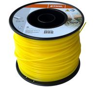Stihl 0000 930 2542 - Carrete de manguera para lavadora a presión (3 mm x 168 m, 1,4 kg), color amarillo