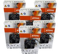 Stihl 6x 3/8" Rapid Super (RS) cadena de sierra 63 cm 3/8" 1.6 mm 6 piezas ( 6x 36210000084 )