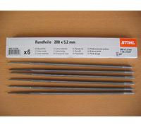 Stihl Lima redonda 5605 772 5206 para cadenas de sierra 5,2 mm 0,95 cm 6 unidades