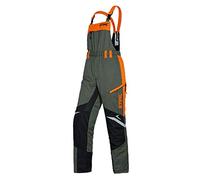 Stihl Mono de Protección Anticorte Función Ergo Verde Oliva/Naranja/Negro, Negro , 50/52 (M)