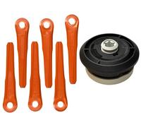 Stihl PolyCut 12-2 original, con 6 cuchillas de plástico de Ø 330 mm - 40107102110