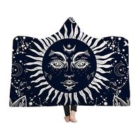 Stillshine 3D Skull Tiger Elephant Espesar Manta cama Súper suave Microfibra de felpa con Capucha Manta Juego de Cama de Estudiante Viaje Adulto/Camping / Napping (130 x 150 cm, Imagen 6)